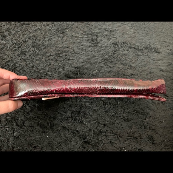 Ted Baker Leather and Fur Clutch - Picture 9 of 10